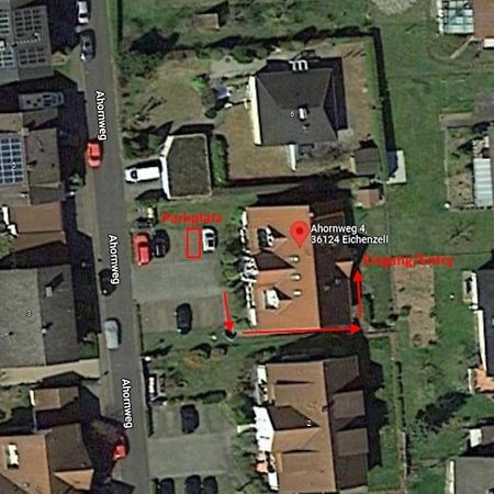 Gemuetliches Ferienapartment Mit Optionaler E-Ladesaeule Eichenzell Exterior foto